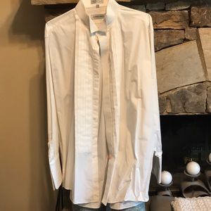 Long-sleeves tuxedo shirt